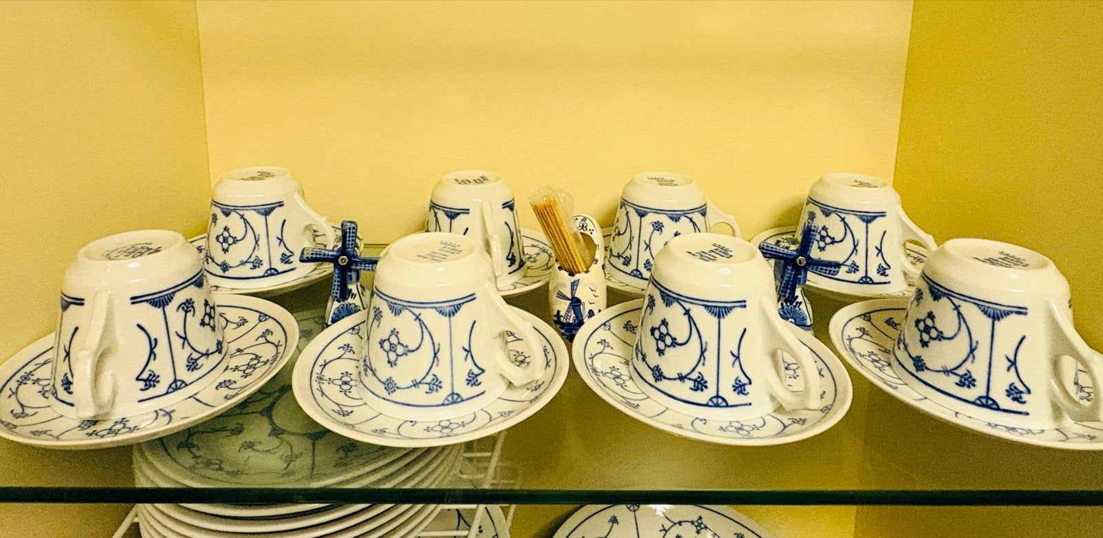 Prachtig Germany Blau Saks service, Ophalen