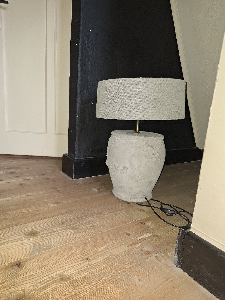 Tafellamp compleet, Overige merken, 60 cm, Nieuw, Grijs
