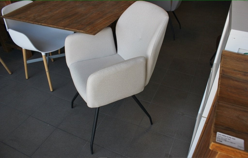 Nieuwe luxe of teak eetkamerstoelen - stoelen bij TEAK2, Stof, Bruin, Nieuw, Ophalen of Verzenden