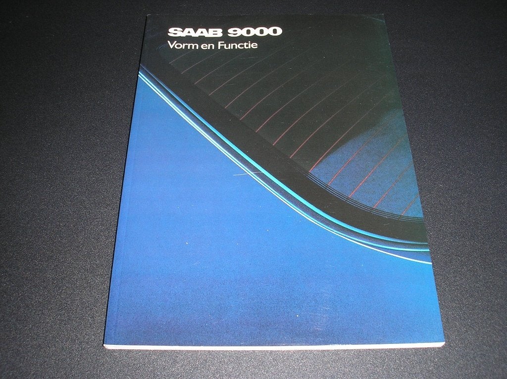 Saab 9000. Vorm & Functie, 1989, Ophalen of Verzenden, Zo goed als nieuw, Overige merken