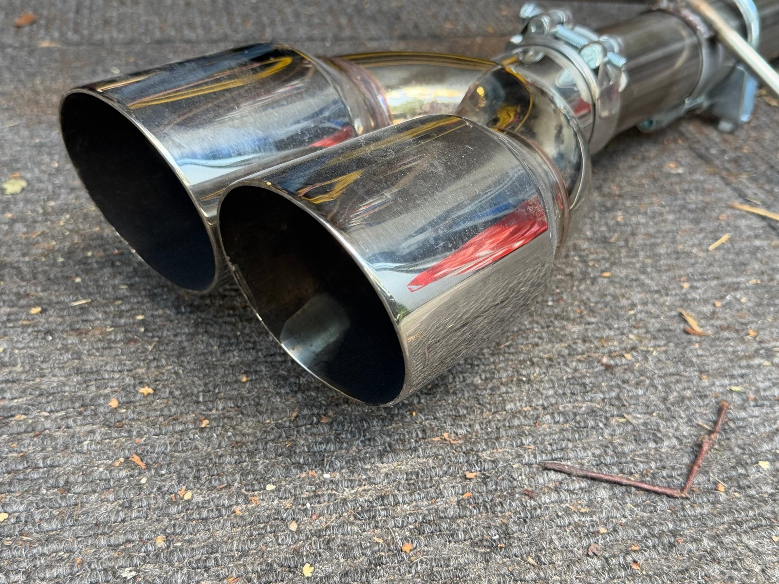 Mini Cooper S R56 R57 RVS Einddemper Vervanger, Ophalen of Verzenden, Gebruikt, Mini