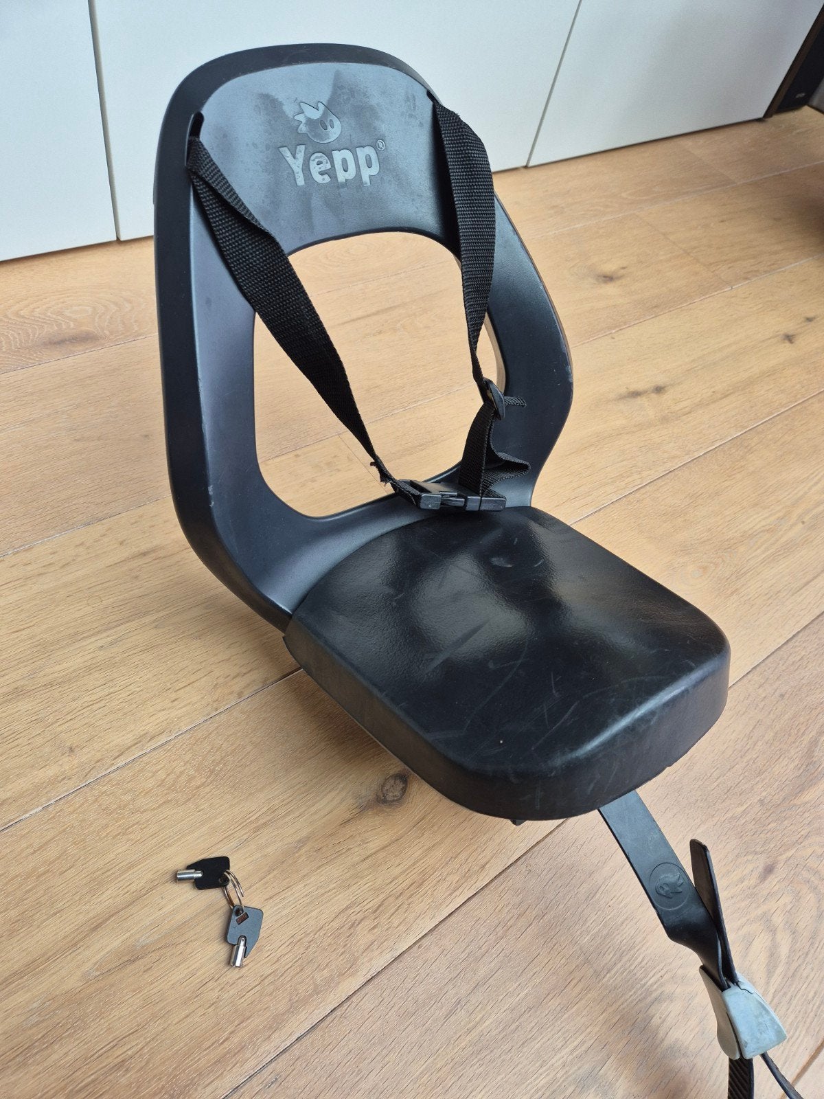 Yepp Junior Achterzitje / fietsstoeltje, Fietsen en Brommers, Achterzitje, Gebruikt, Yepp, 22 t/m 36 kg
