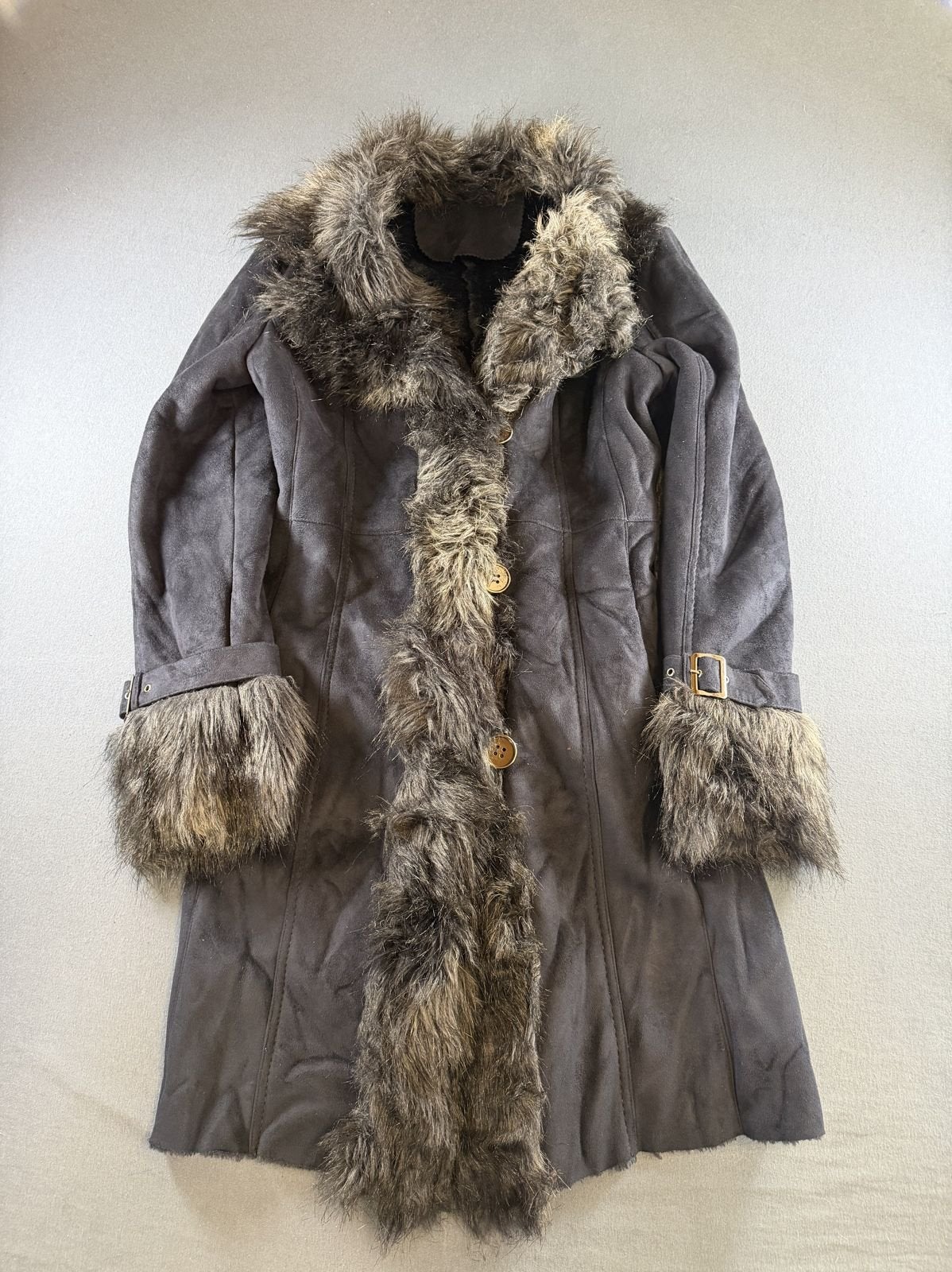 Vintage Dressing Afghaanse jas blauw dames maat S, Bayline Vintage Trading, Zo goed als nieuw, Nassausingel 26, 4811 DG Breda, Nederland