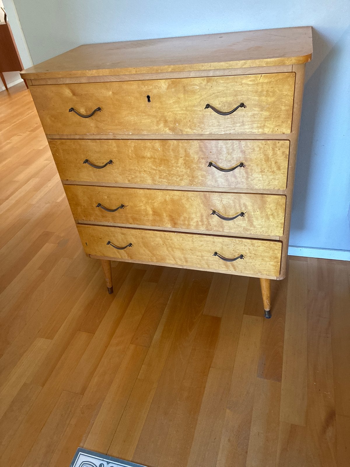 Louis van Teeffelen vitage ladekast, Ophalen, Gebruikt, 100 tot 150 cm, 50 tot 100 cm
