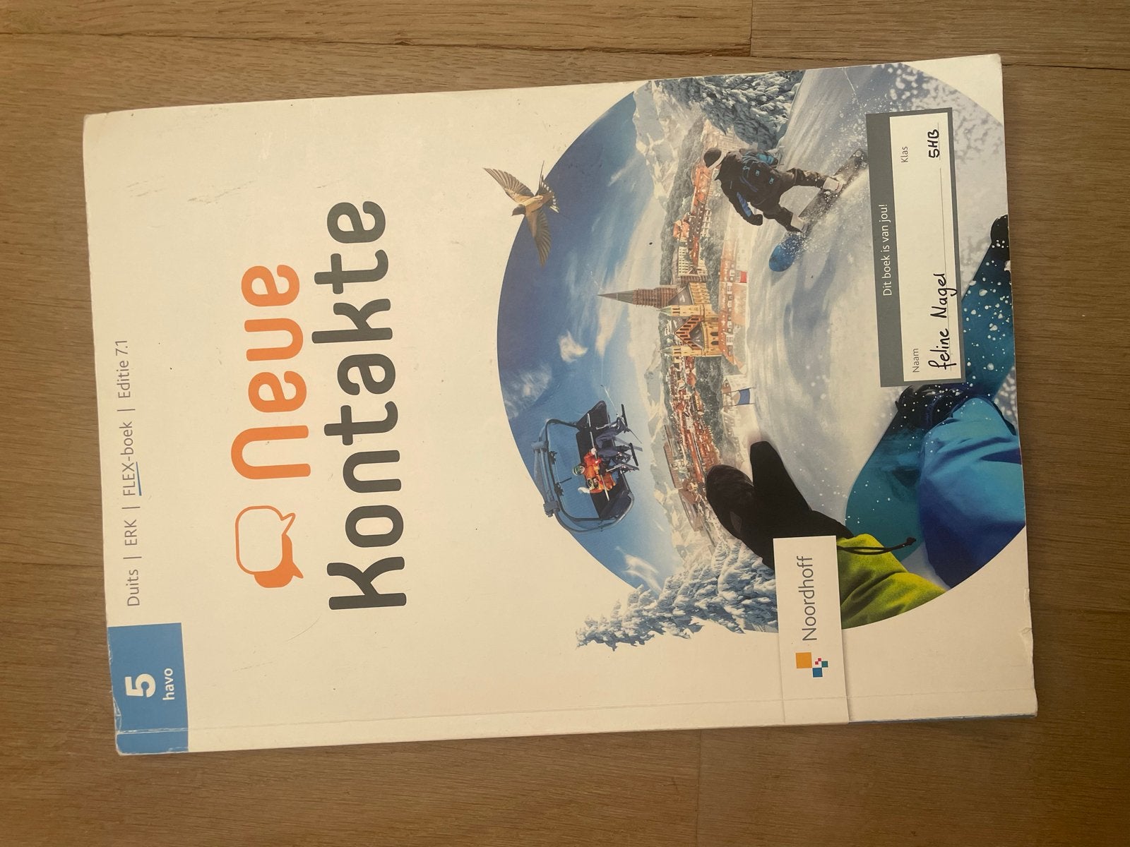Neue Kontakte 5 havo - Duits FLEX-boek Editie 7.1, Ophalen of Verzenden, Gamma, Gelezen, HBO