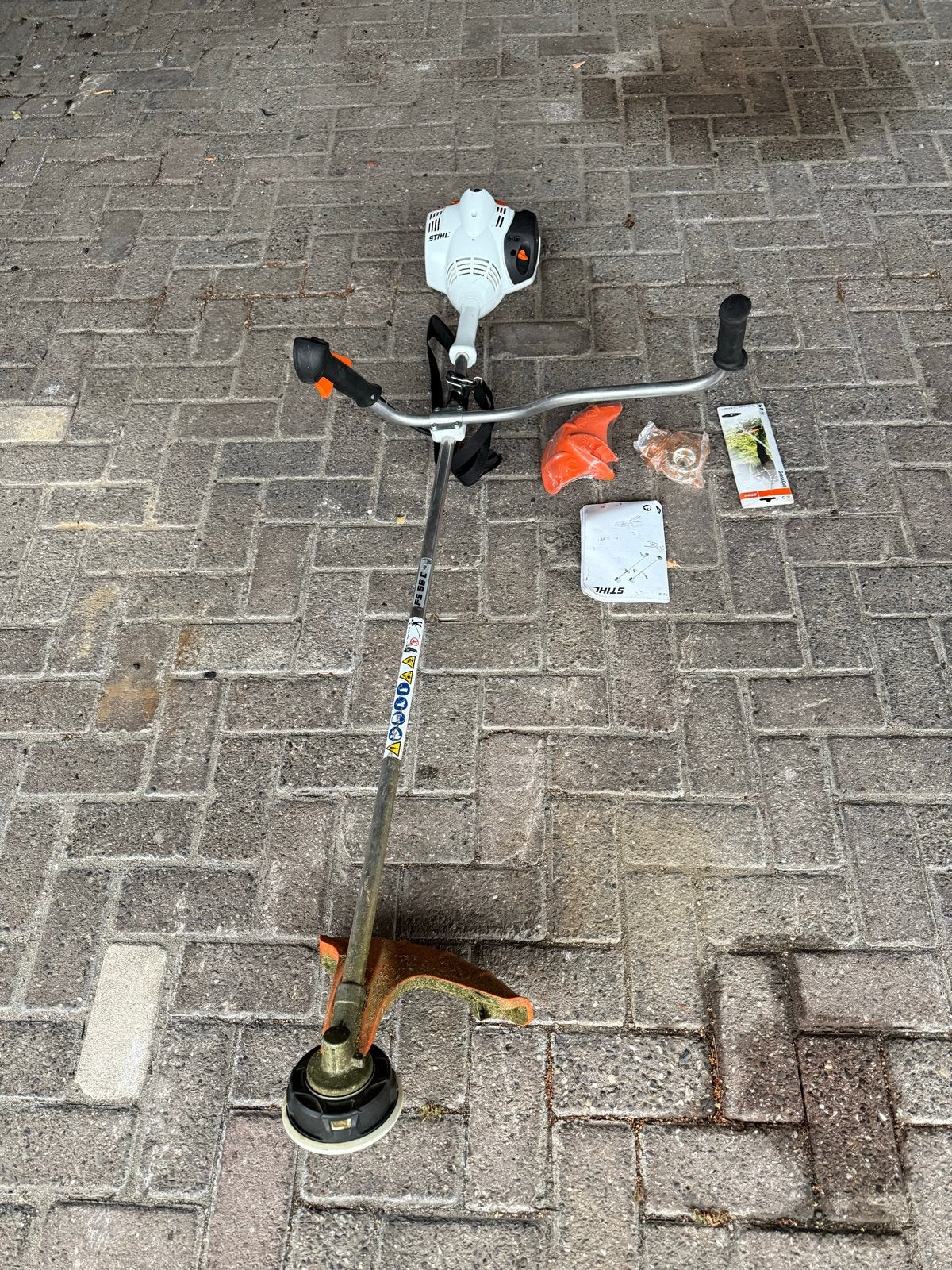 Stihl FS 56 C-E Benzine Bosmaaier - Zo goed als nieuw, Ophalen, Zo goed als nieuw, 30 tot 50 cm, Benzine