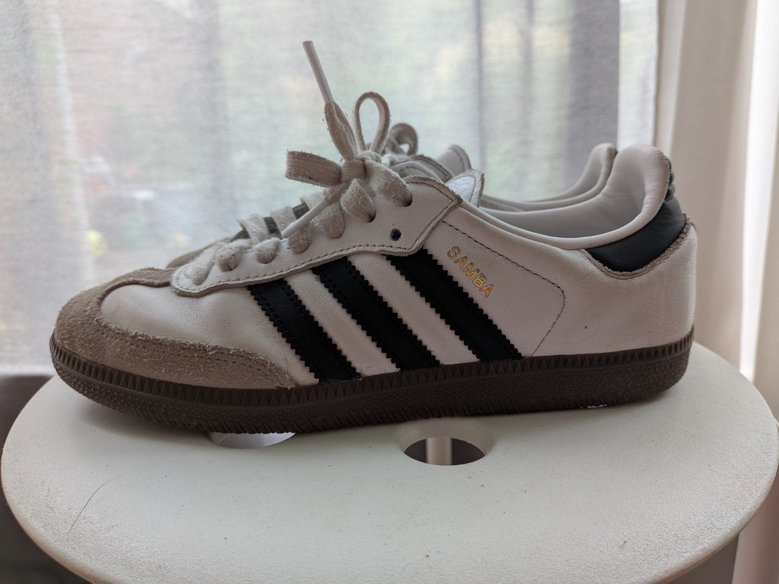 Adidas Samba OG sneakers - Maat 38, Adidas, Wit, Ophalen of Verzenden, Sneakers of Gympen