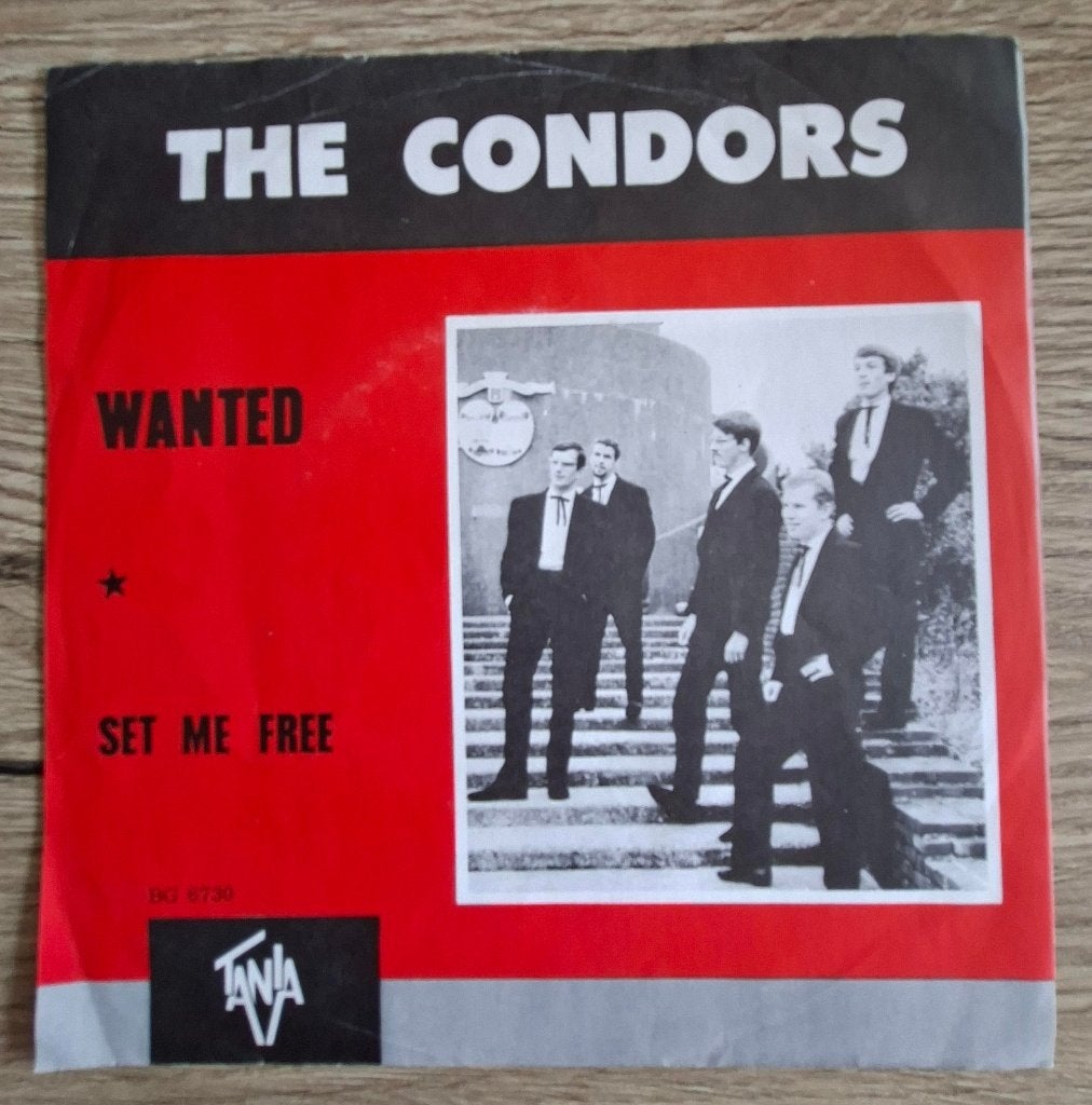 Condors single Nederbeat Wanted, Ophalen of Verzenden, Gebruikt, 7 inch, Pop