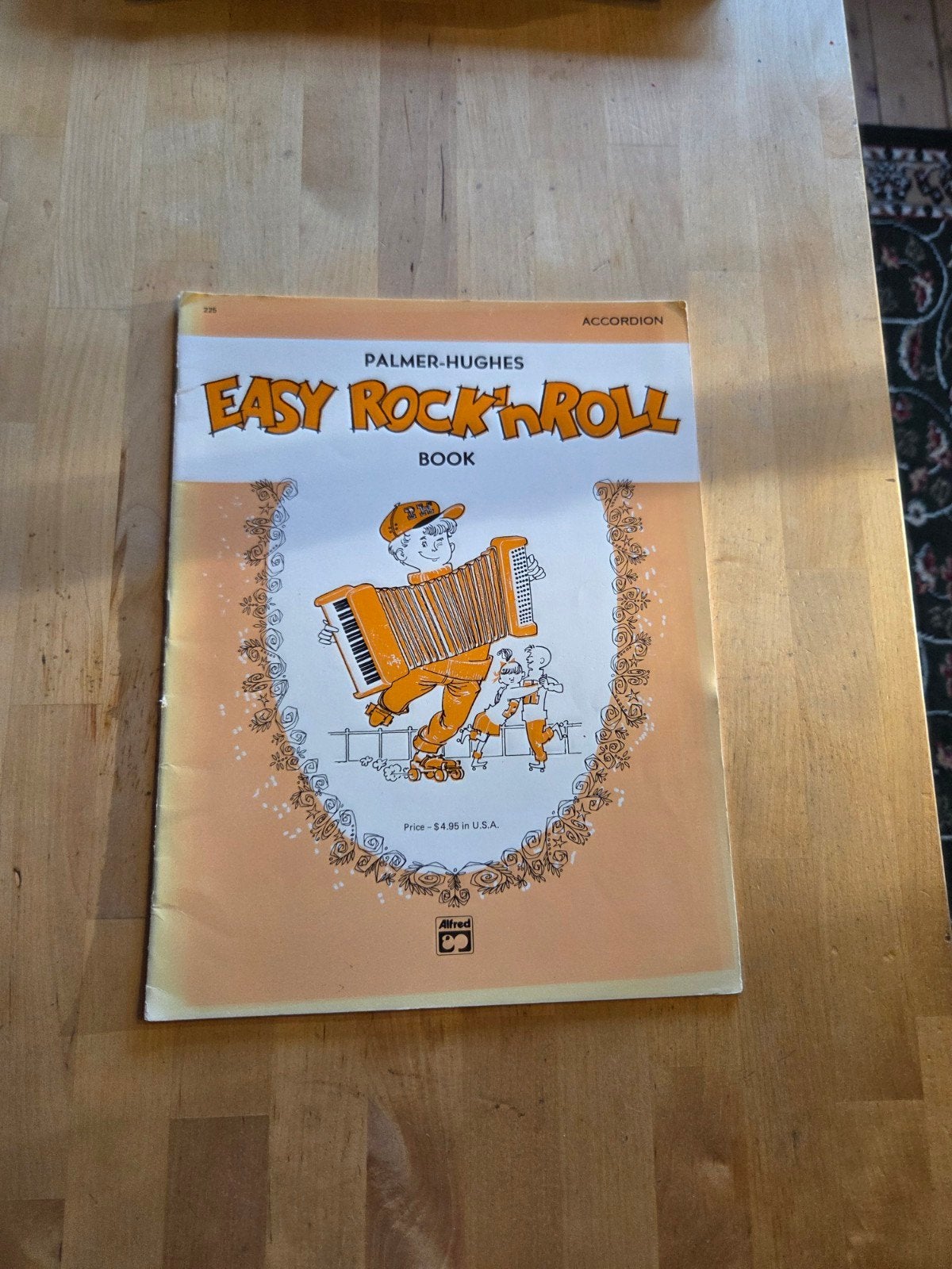 Palmer-Hughes Easy Rock 'n' Roll Accordeon Boek, Gebruikt, Verzenden, Les of Cursus, Rock en Metal