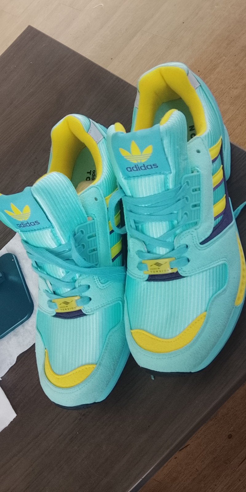 Adidas ZX 8000 Sneakers - Nieuw met labels, Verzenden, Nieuw, Geel, Sneakers of Gympen