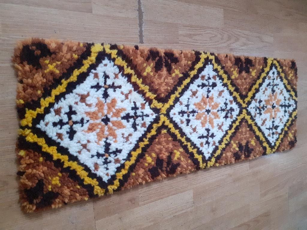 Seventies kleed wol 105 x 38 cm jaren 70 design retro, Ophalen of Verzenden, Overige typen