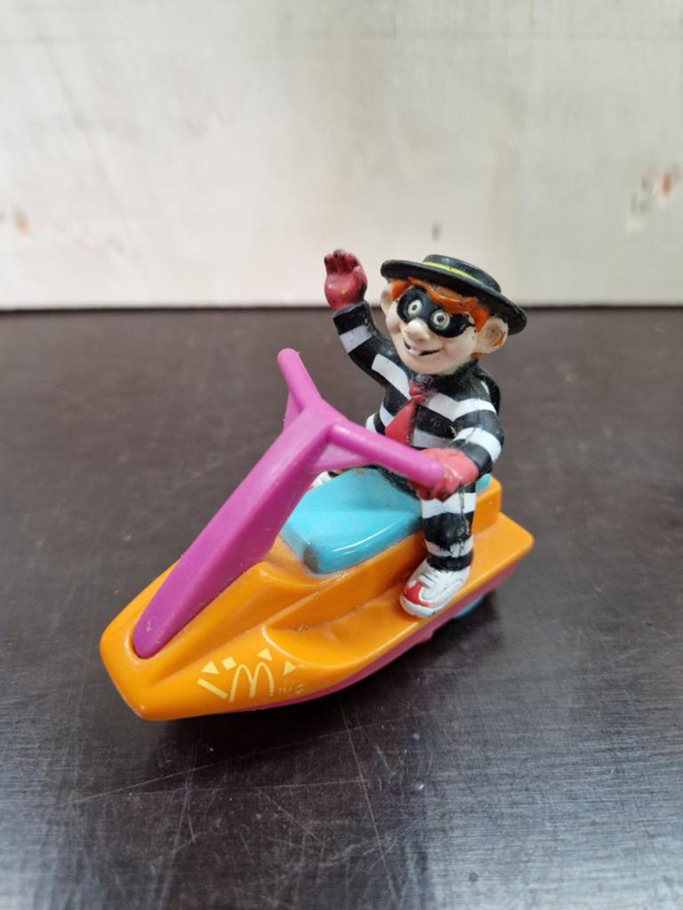 Vintage McDonald's Hamburglar Jetski Speeltje 1992, Ophalen of Verzenden