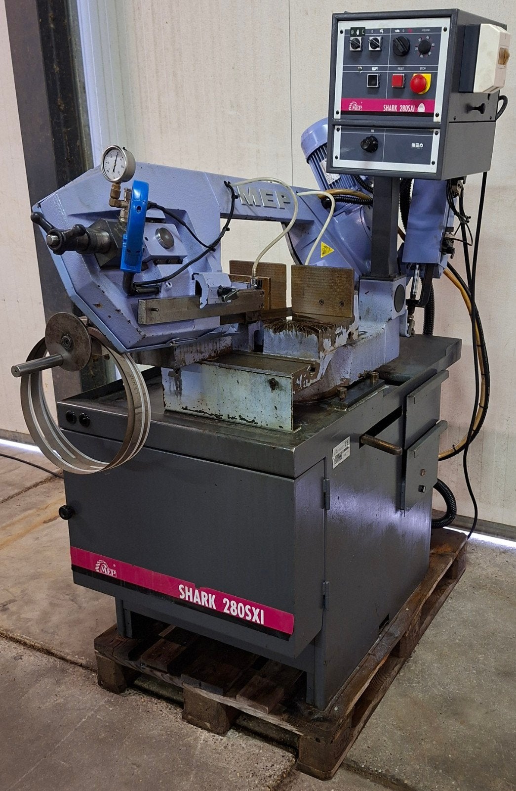 Mep shark 280 sxi 400v lintzaag, Doe-het-zelf en Verbouw, Ophalen of Verzenden