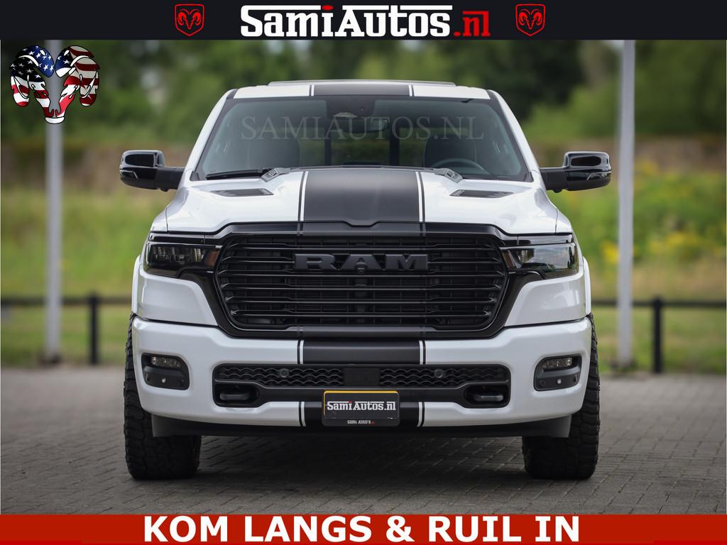 Dodge Ram PREMIUM | Full Option | De Meest Luxe Pick-Up in z, Auto's, Dodge, Automaat, Met garantie (alle), Wit, Leder