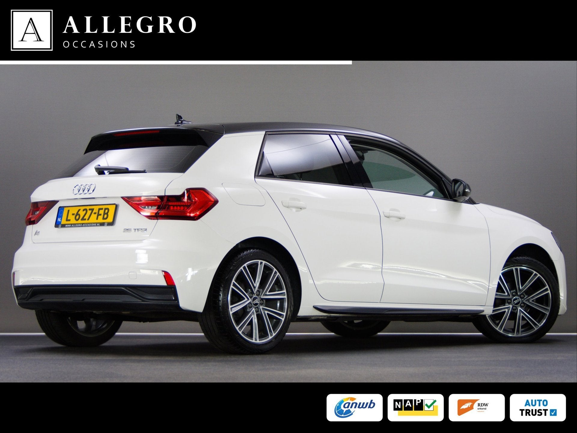 Audi A1 Sportback 25 TFSI Sport (APPLE CARPLAY/ANDROID AUTO,, Auto's, Dealer onderhouden, Stof, 95 pk, Origineel Nederlands