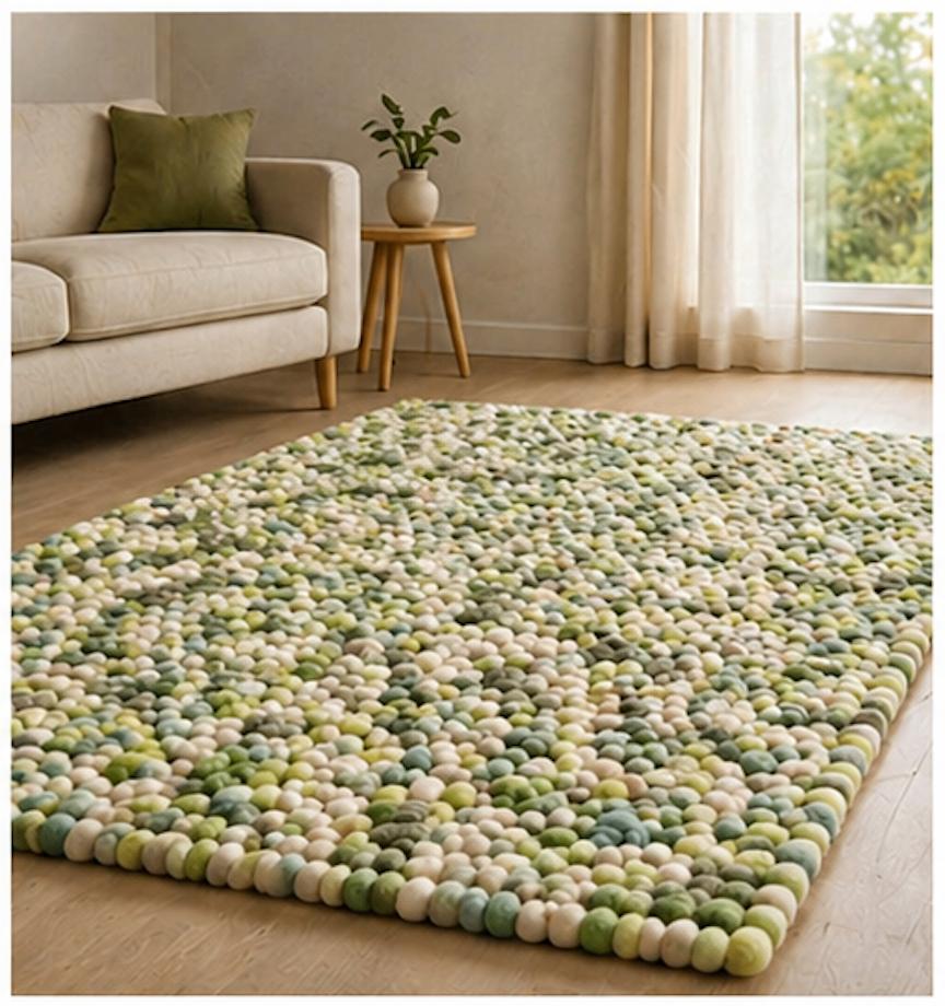 Brink & Campman Pebble 140x200 – NU €499 | Wol | Handgeweven, Brink en Campman, Info@b2bcarpets.nl, Lichtenvoorde, Rechthoekig
