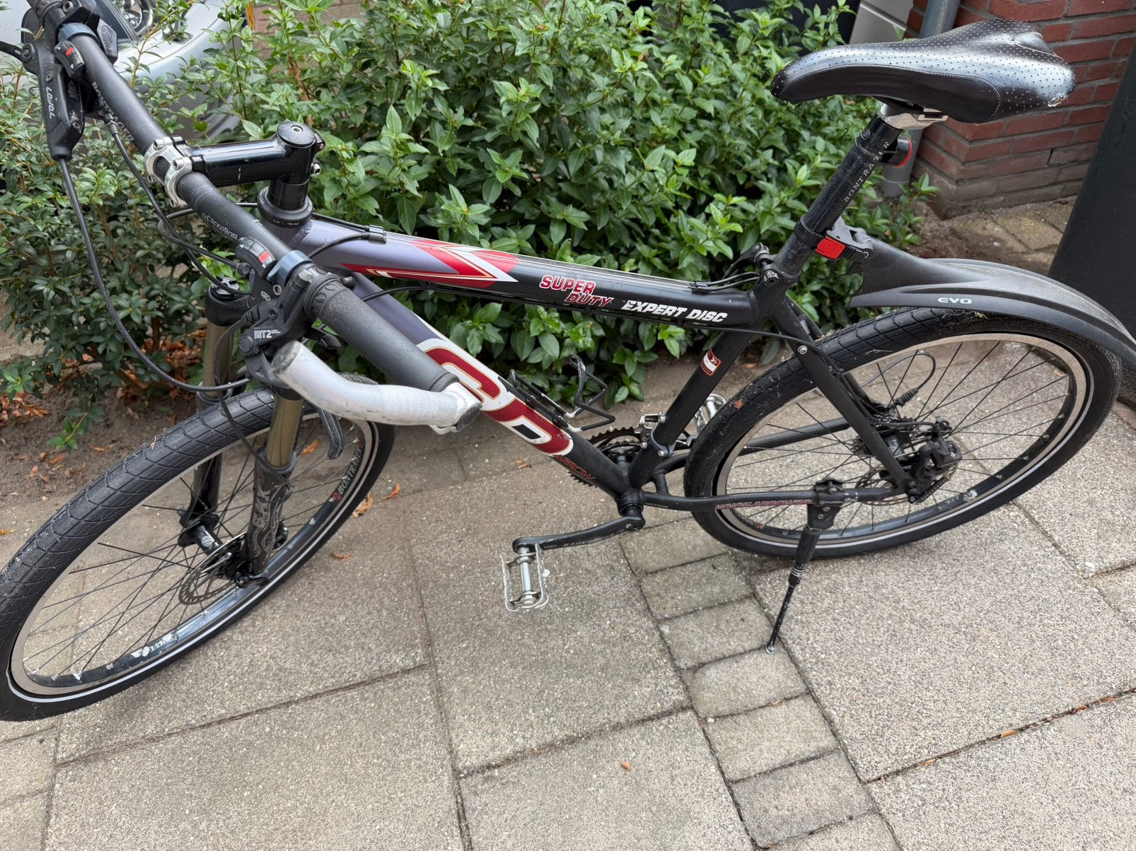 Mountain bike 26 inch met 2 splinternieuwe banden, Fietsen en Brommers, Fietsen | Mountainbikes en ATB, Ophalen, Gebruikt, Schijfrem