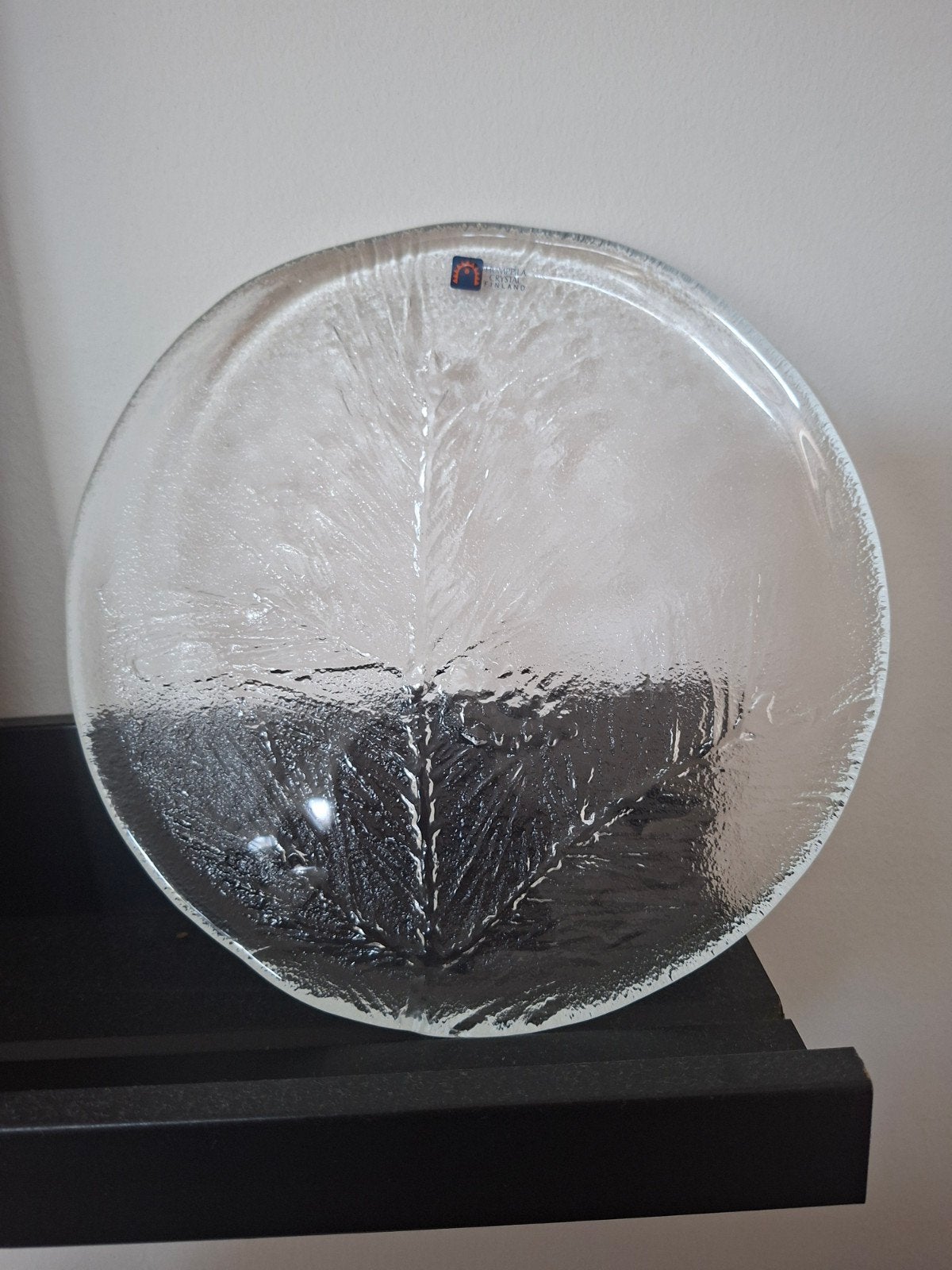 Vintage Humppila Pinus Glazen Bord - Kaija Aarikka 1974, Ophalen of Verzenden
