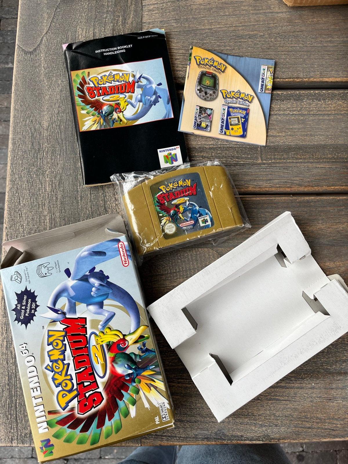 Pokémon Stadium Nintendo 64 - Compleet in doos (CIB), Spelcomputers en Games, Gebruikt, 1 speler, Ophalen of Verzenden, Role Playing Game (Rpg)