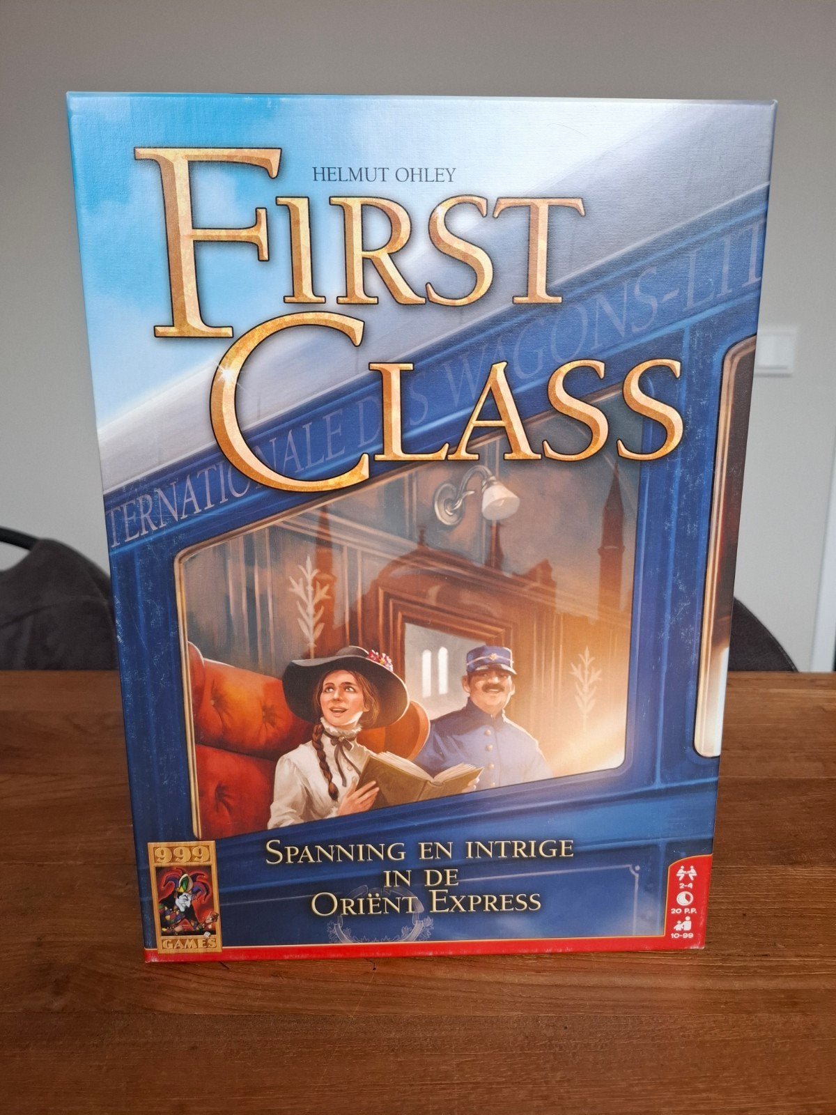 First Class: Spanning en Intrige in de Oriënt Express, Hobby en Vrije tijd, Gezelschapsspellen | Bordspellen, Drie of vier spelers
