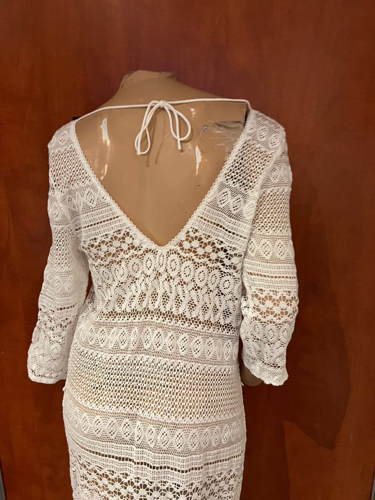 OUI jurk van kant maat m zgan, Kleding | Dames, Maat 38/40 (M), G, Wit, G