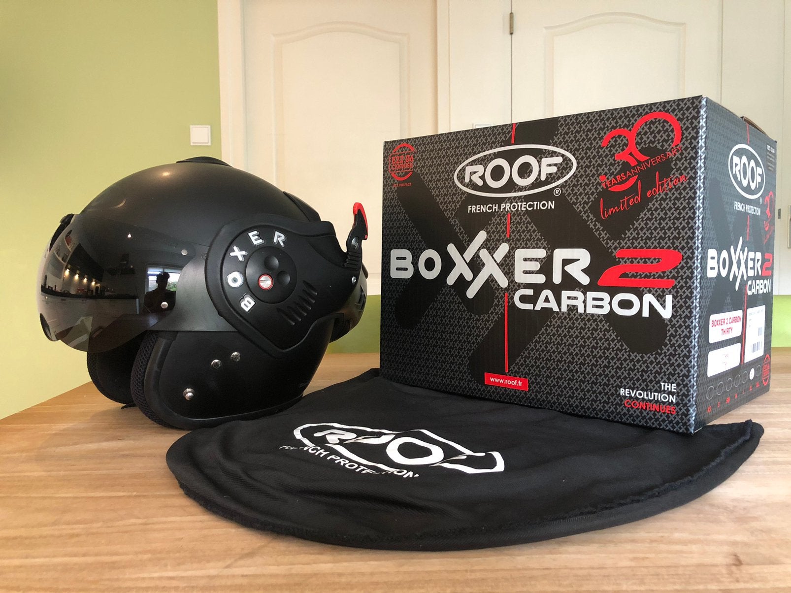 Roof Boxer - XL - Smoke, Overige merken, Systeemhelm, XL, Ophalen of Verzenden