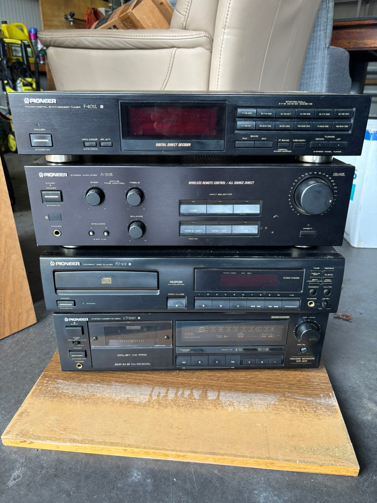 Pioneer HiFi Stereo Set – Versterker, CD-speler, Tuner, Ophalen, Gebruikt, Losse componenten, Pioneer