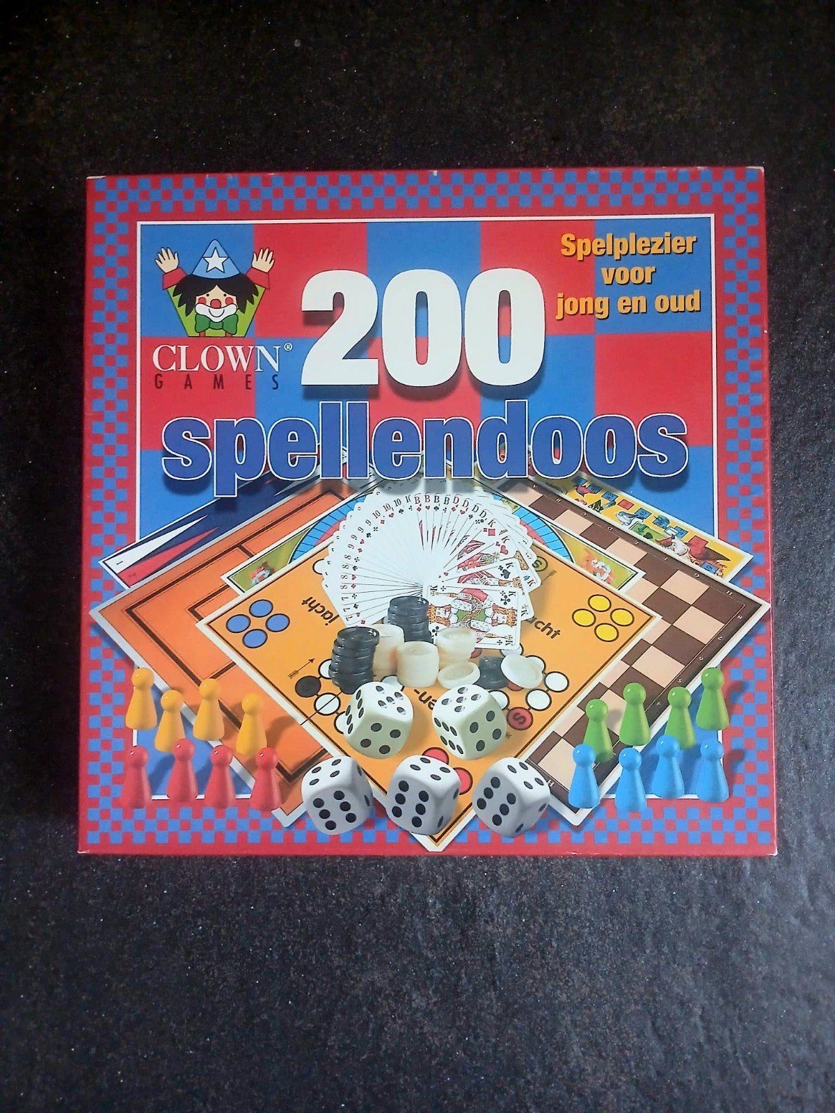 200 spellendoos, nieuw in verpakking., Ophalen of Verzenden, Nieuw