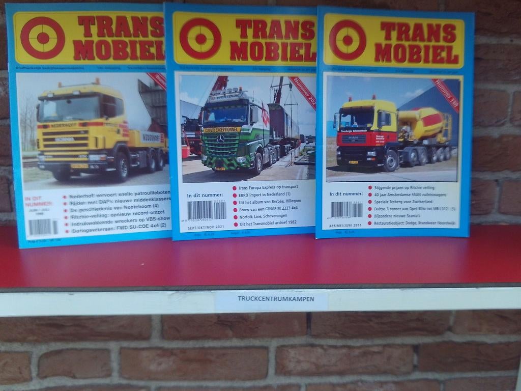 Transmobiel  Auto  bladen., Boeken, Ophalen of Verzenden, Algemeen