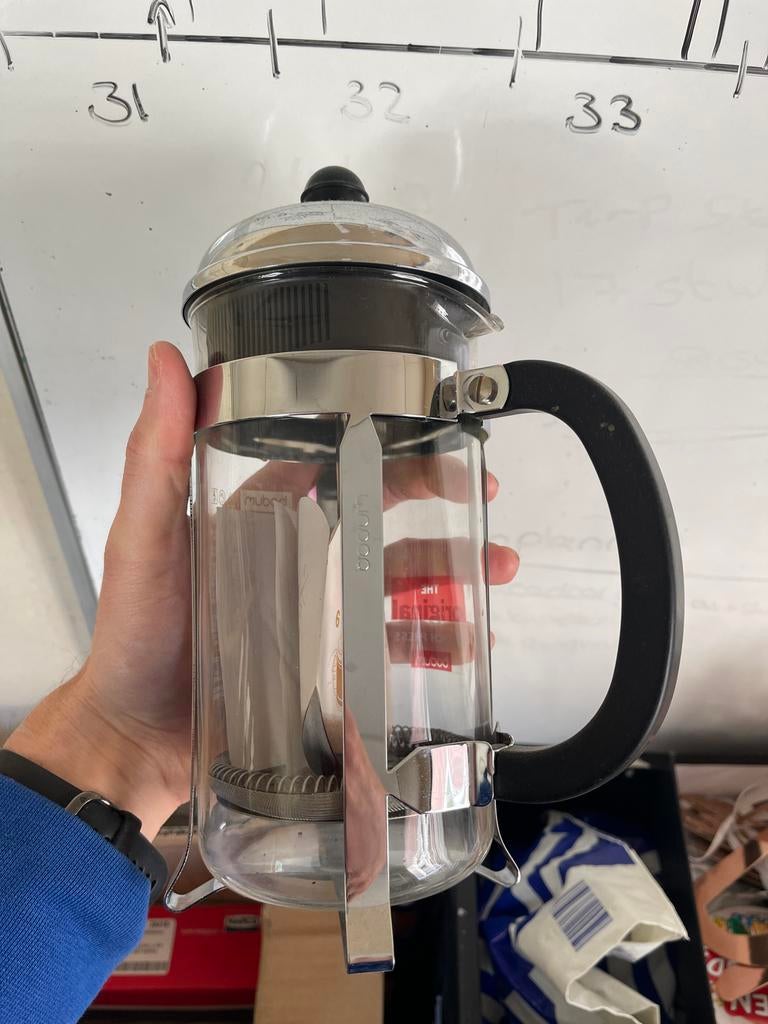 Bodum French Press Koffiezetter - Zo goed als nieuw, Witgoed en Apparatuur, Overige modellen, Gemalen koffie, Ophalen of Verzenden
