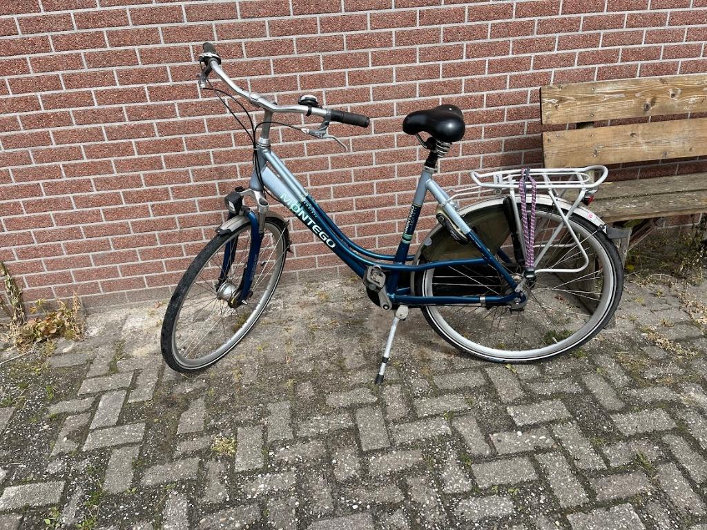 Dames fiets, Fietsen en Brommers, Fietsen | Dames | Damesfietsen, 53 tot 56 cm, Versnellingen, Zo goed als nieuw, Trommelrem