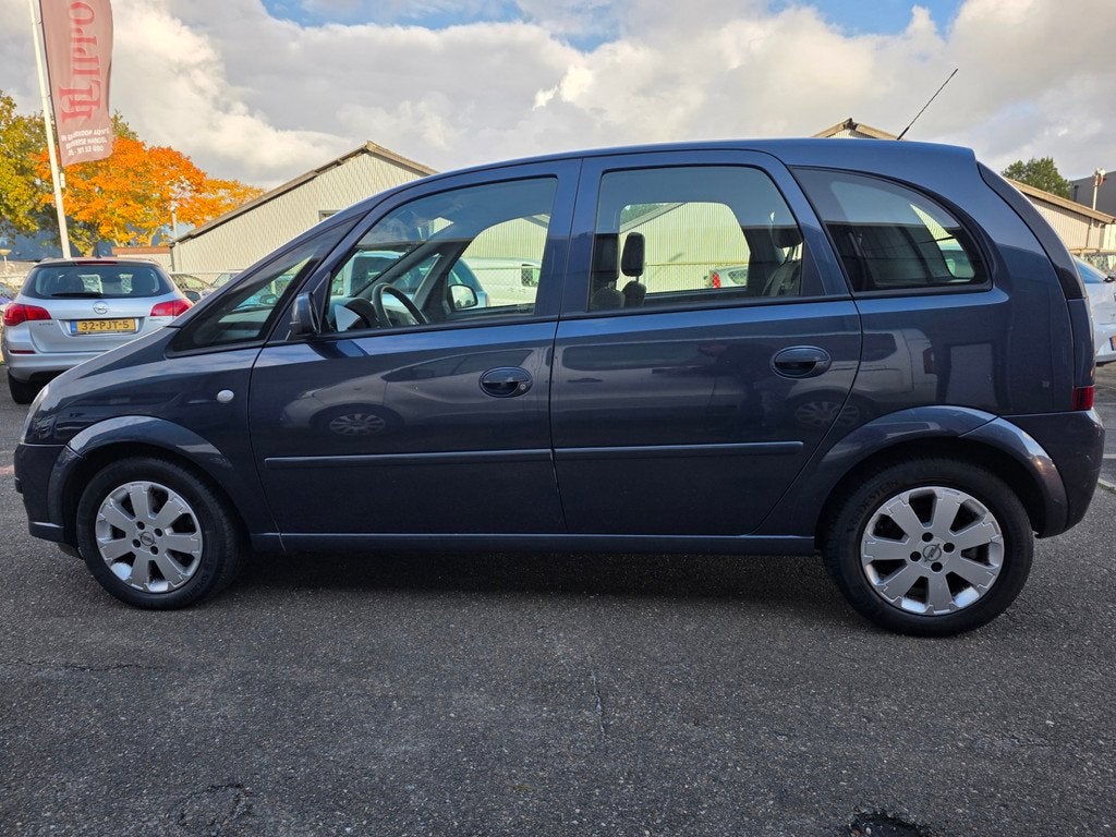 Opel Meriva 1.6-16V Temptation, Auto's, Opel, Voorwielaandrijving, Gebruikt, Zwart, 4 cilinders