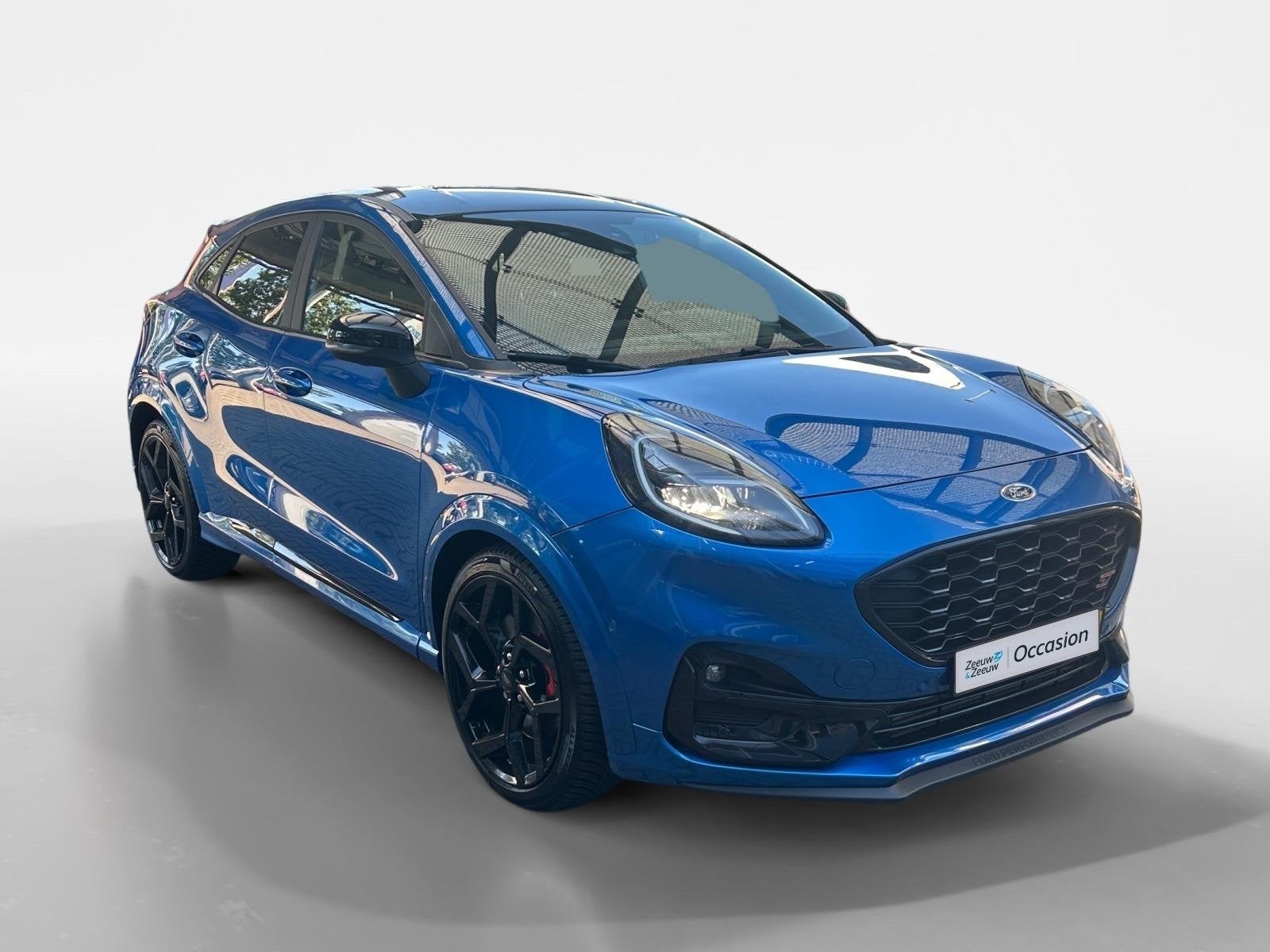 Ford Puma 1.5 EcoBoost ST-X | Winter Pack| Apple Carplay/And, Auto's, Ford, Voorwielaandrijving, 12 maanden, Blauw, Leder en Stof