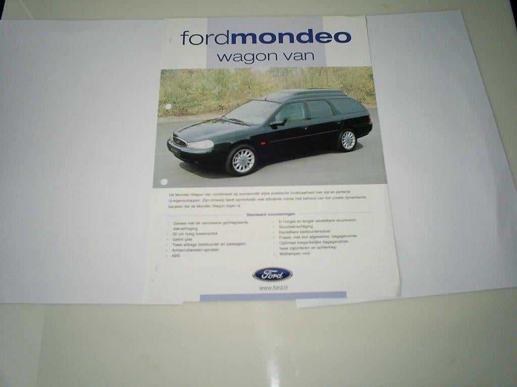 Ford Mondeo Wagon Van [ 10 / 1999 ], Verzenden, Zo goed als nieuw, Ford