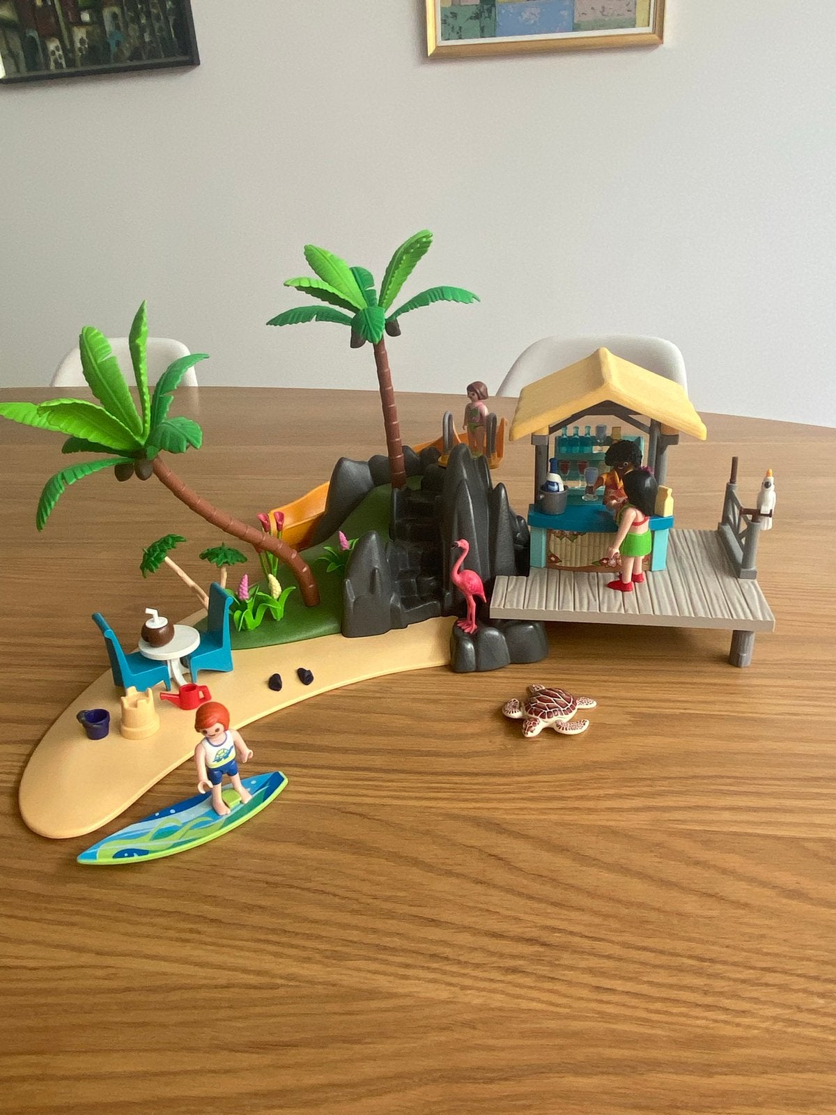 PLAYMOBIL Vakantie-eiland met strandbar - 6979, Complete set, Overige typen, Ophalen of Verzenden, Summer fun