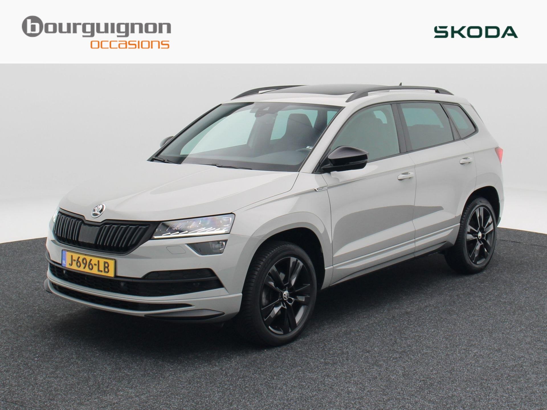 Skoda Karoq 1.5 TSi 150 Pk Automaat Sportline Business | Tre, Auto's, Stof, 4 cilinders, 150 pk, Bedrijf