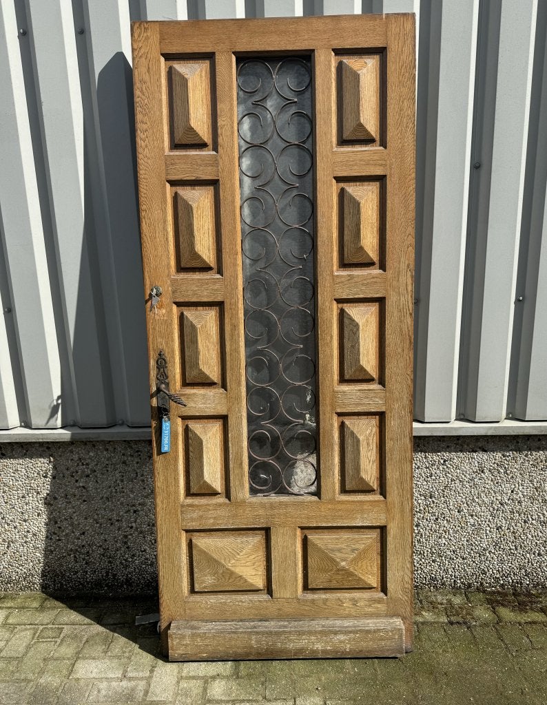 Prachtige massief eiken voordeur, La belle porte, Jurgen.hoogenboezem@gmail.com, 80 tot 100 cm, 215 cm of meer