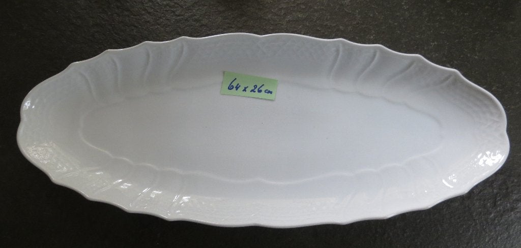 HUTSCHENREUTHER FORM DRESDEN: ZEER GROTE SERVEERSCHAAL 62X26, Ophalen, Klassiek, Porselein, Schaal of Schalen