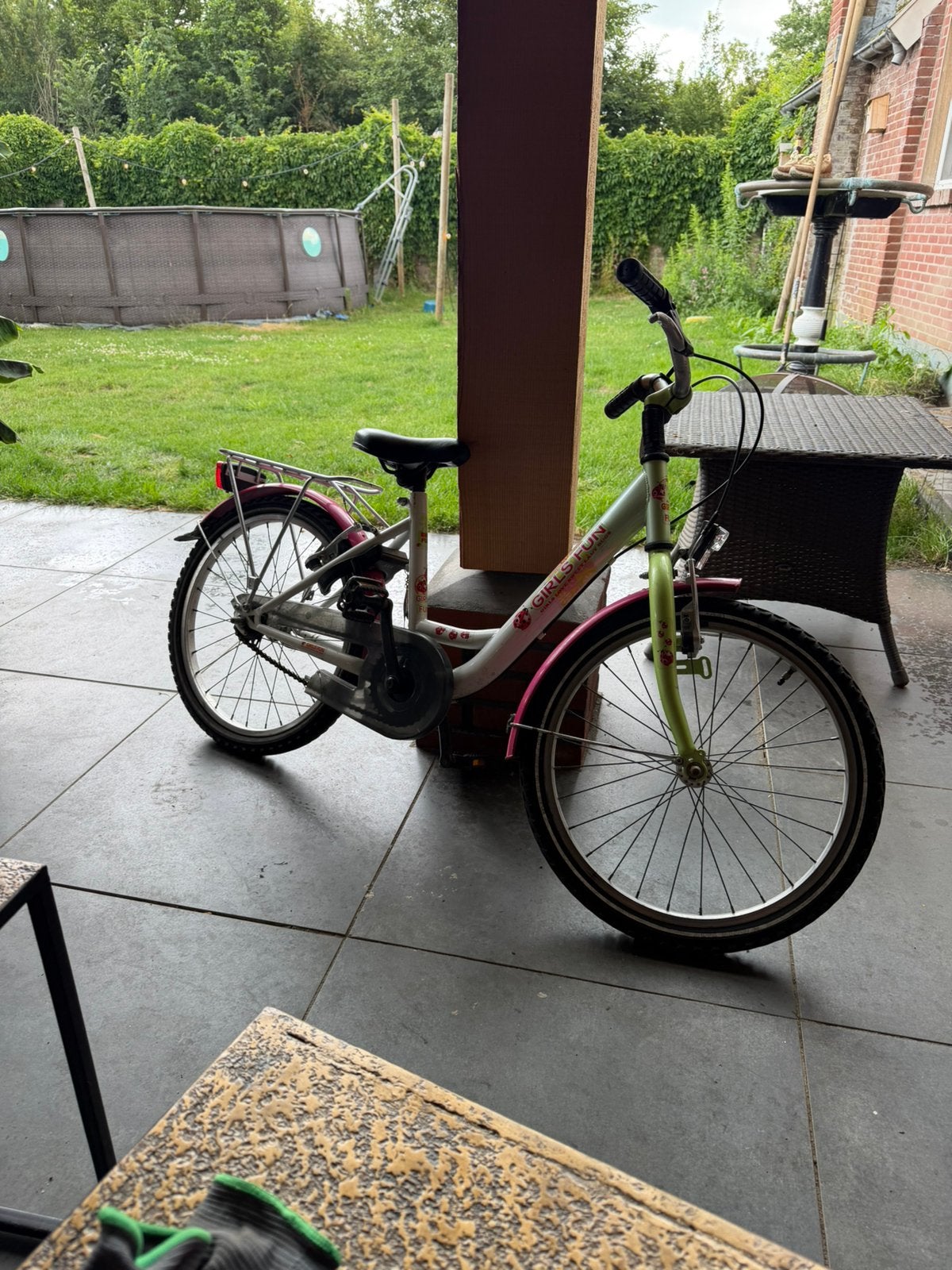 Kinder fiets, Fietsen en Brommers, Fietsen | Bakfietsen, Ophalen, Gebruikt, 1 kind