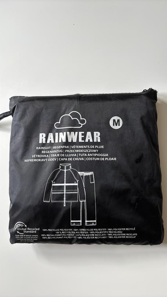 Regenpak maat M, Caravans en Kamperen, Regenkleding, Ophalen, Nieuw, Regenpak, Heren