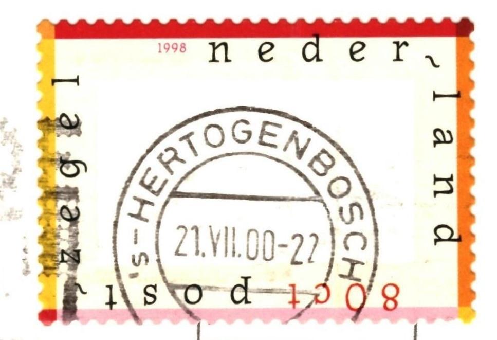 988099 Valkenburg 80+ Limburg Gelopen met postzegel, Verzamelen, Ophalen of Verzenden, 1980 tot heden, Gelopen, Limburg