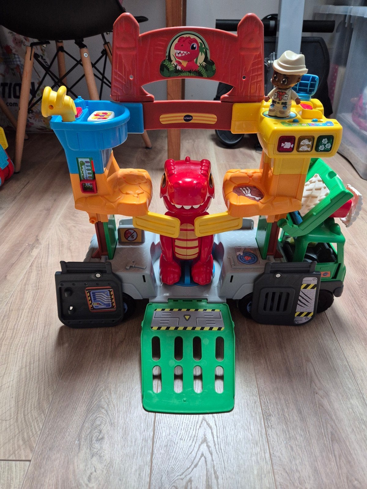 VTech Dino Truck Van - Interactief Speelgoed, Kinderen en Baby's, Speelgoed | Vtech, Ophalen of Verzenden