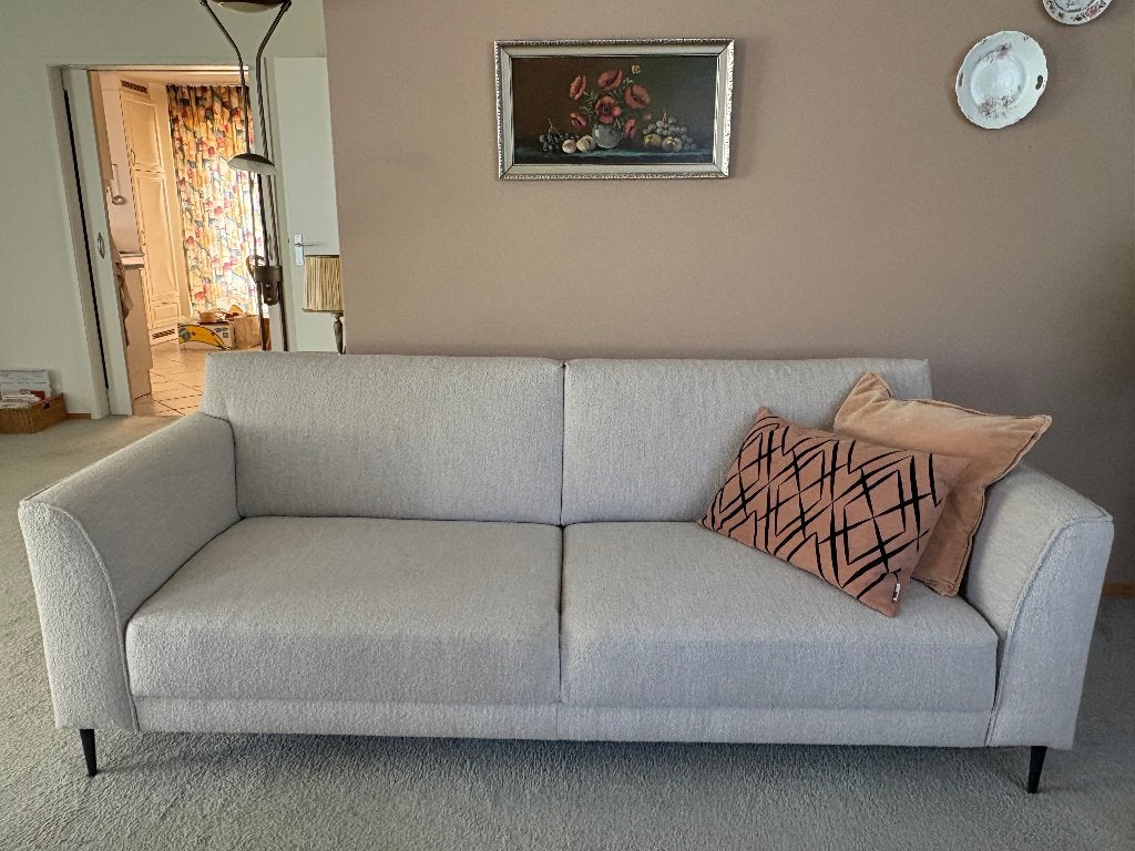 Bank Montel, Huis en Inrichting, Banken | Bankstellen, Ophalen, Driepersoons, 75 tot 100 cm, Zo goed als nieuw