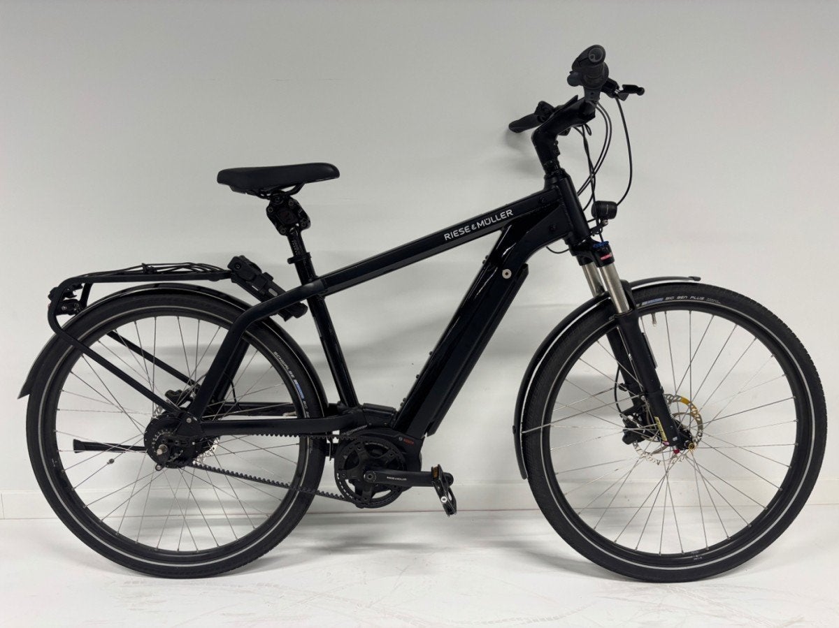 Riese & Müller Charger silent 500 Wh Kiox Heren Black Matt, Fietsen en Brommers, Gebruikt, -, -, 51 tot 55 cm