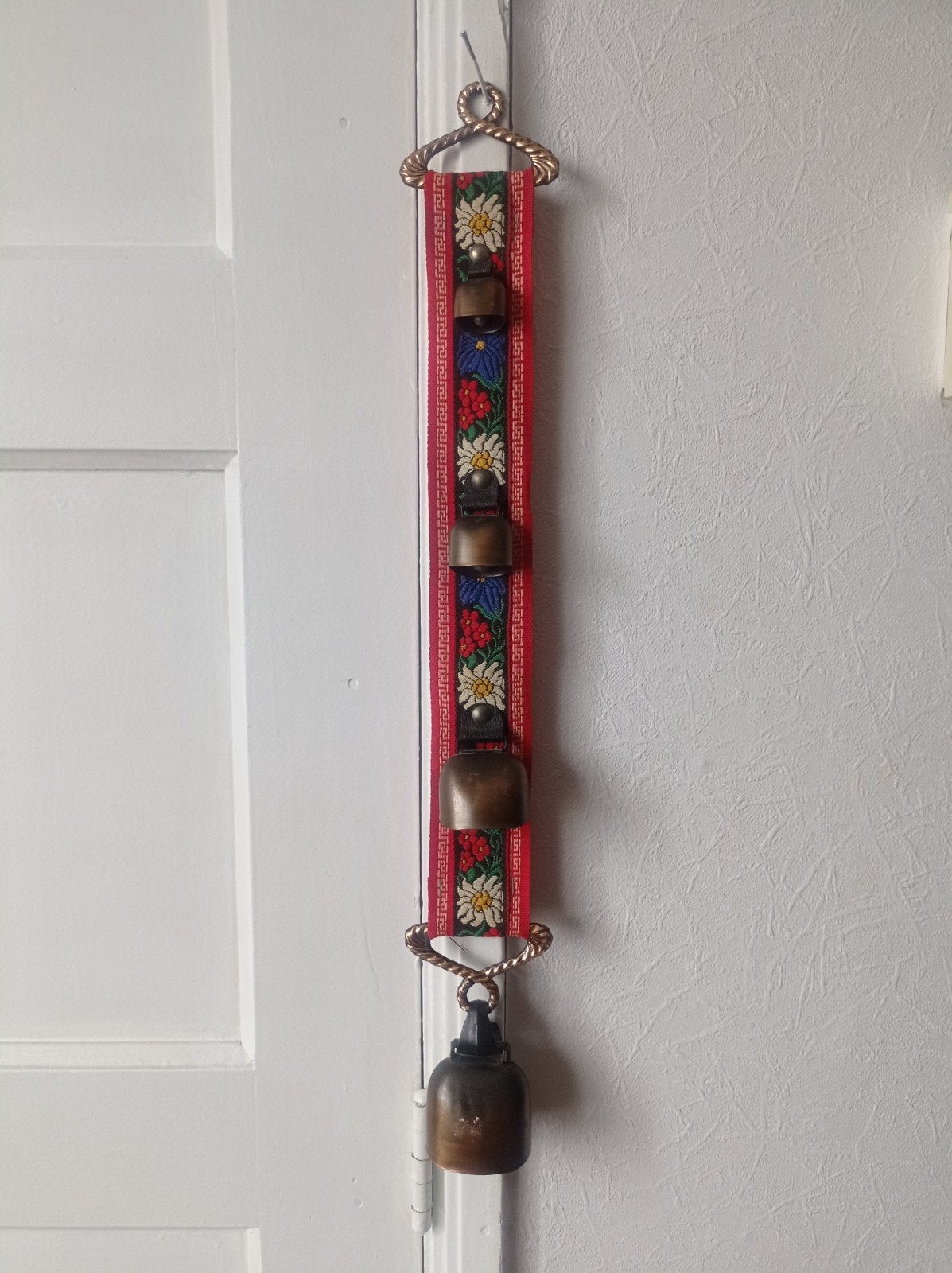 Vintage hang decoratie of windgoeng 54 x 5 cm, Antiek en Kunst, Curiosa en Brocante, Ophalen of Verzenden