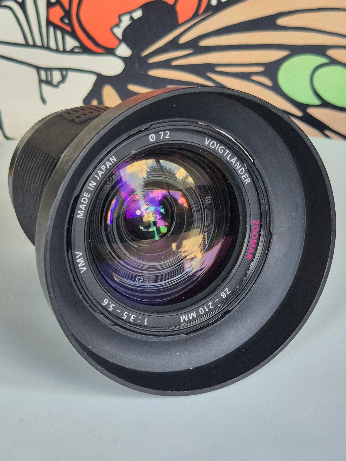 Vintage Voigtlander Zoomar 28-210mm f/3.5-5.6 lens, Gebruikt, Overige vattingen, Voigtlander, Zoom