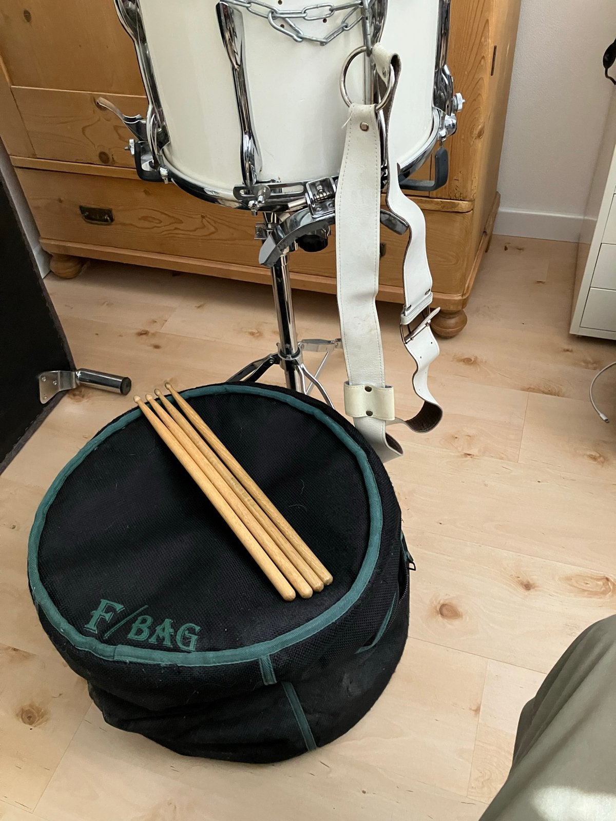 Premier Marching Snare met accessoires, Ophalen, Gebruikt, Premier