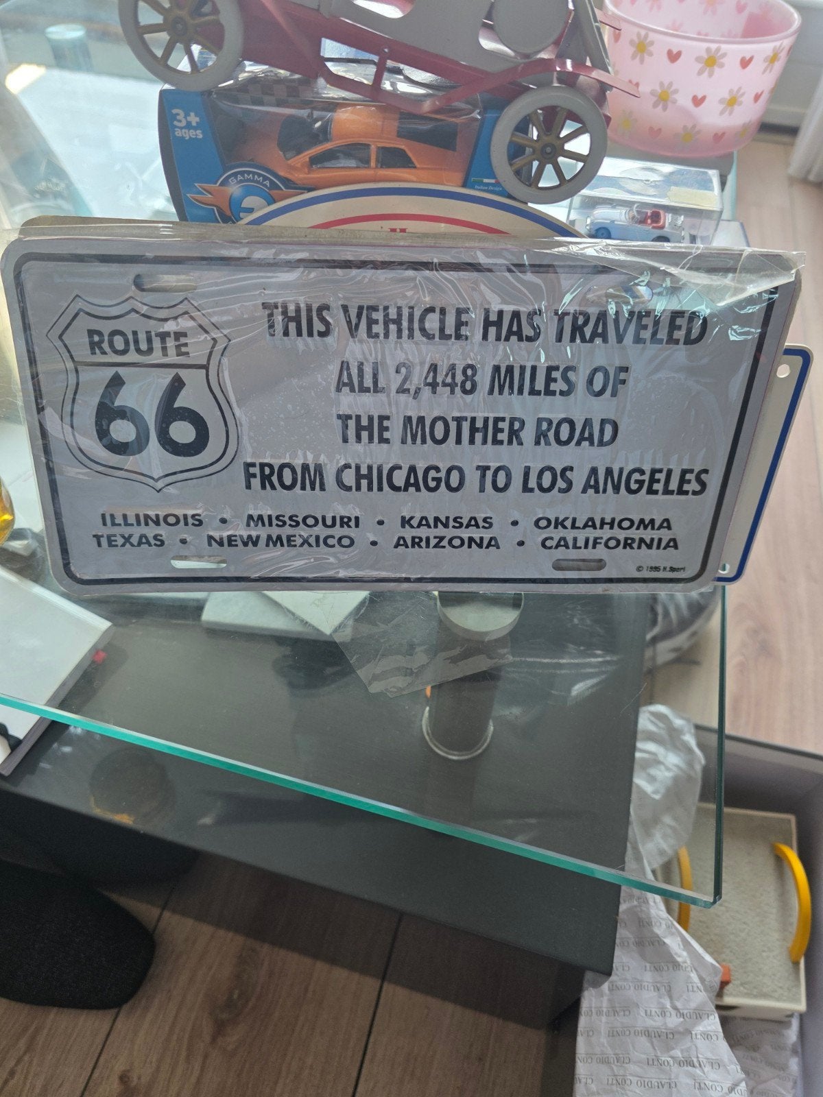 Route 66 Decoratief Bord - The Mother Road, Ophalen of Verzenden, Nieuw