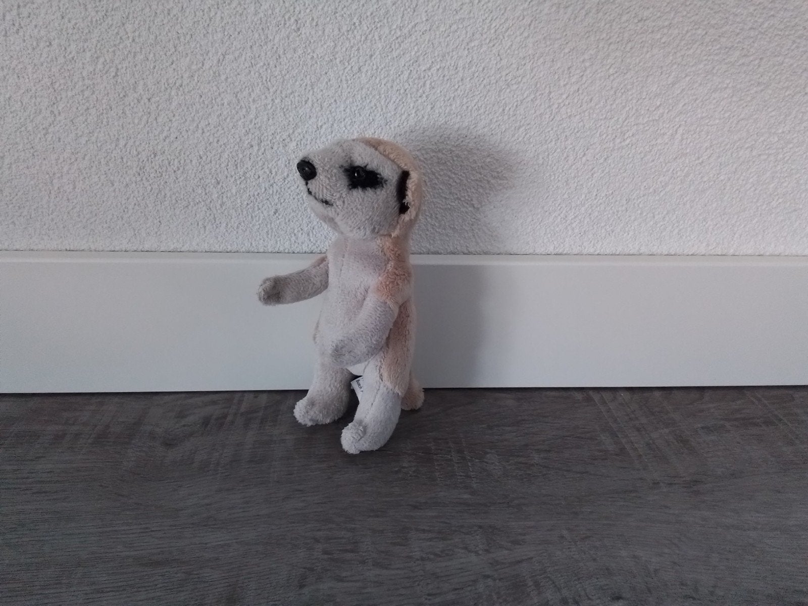 Knuffel stokstaartje 18 cm, Ophalen of Verzenden, Zo goed als nieuw