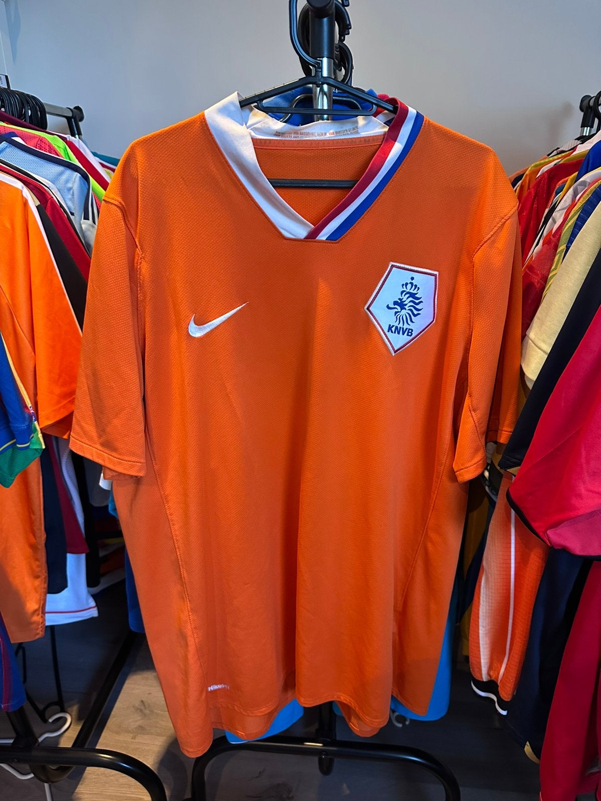 Nederlands Elftal voetbal shirt uit 2008/2010, Sport en Fitness, Maat XL, Verzenden, Zo goed als nieuw, Shirt